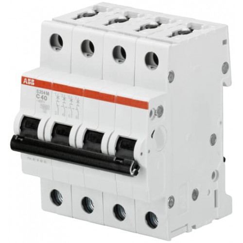 S 204 M-C 40 (4x40A - 10kA - C tipi Anahtarlı Otomatik Sigorta)