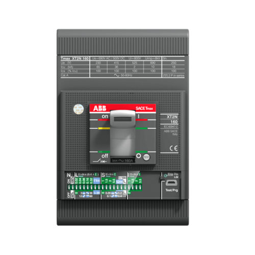 XT2H 160, Ekip LS/I, In=160A, 3p (3x160A TMŞ, 70kA, LS/I Elektronik korumalı)