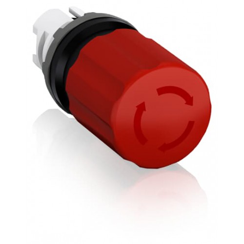 MPET3-10R (Acil durdurma buton kafası , kırmızı , Bas, Çevir-çek)