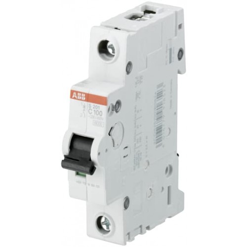 S 201-C 100 (1x100A - 6kA - C tipi Anahtarlı Otomatik Sigorta)