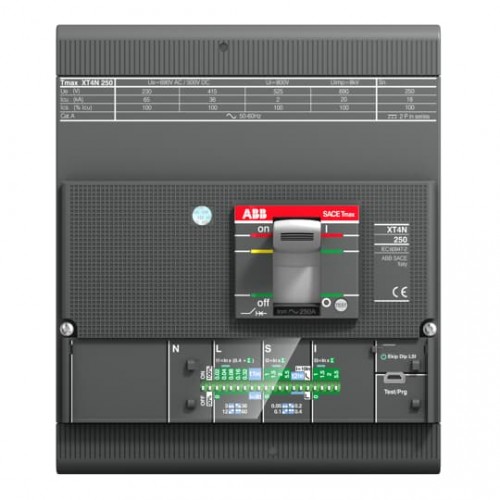 XT4N 250, Ekip LS/I, In=250A, 4p (4x250A 36kA Elektronik Korumalı TMŞ)