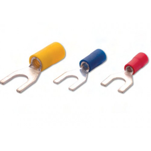 CK-806SPVC (4.00-6.00mm² M8 Çatal Tip İzoleli Kablo Ucu DIN 46237