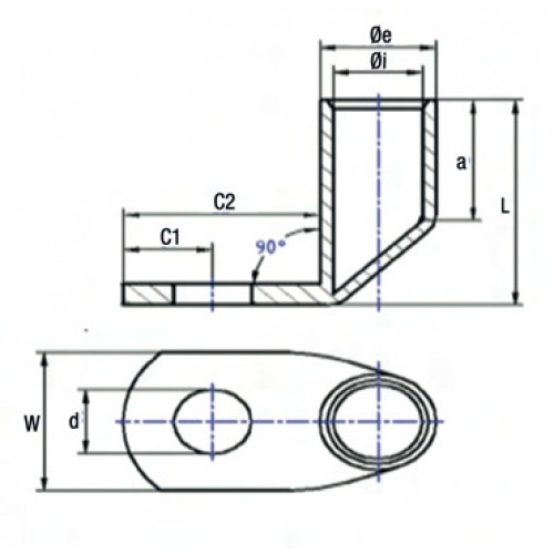 DE EM095 (Euro Tip 95mm² Ek Muf)