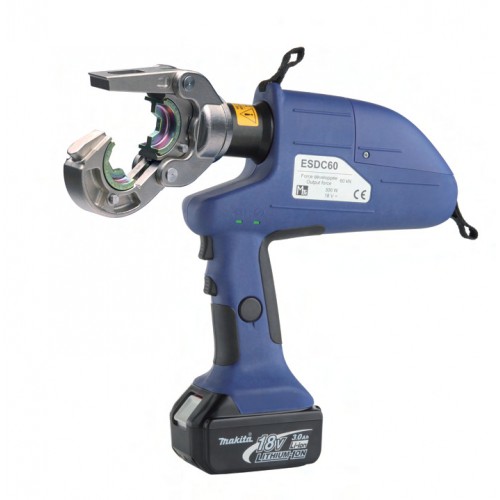 ESDC60 (60kN 10-300mm² 18V Li-Ion Pilli Hidrolik Pabuç Sıkma)