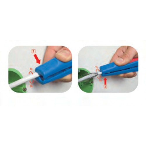 NO-1FPlus (7Ø mm F Konektör Kablo Sıyırıcı 125mm)